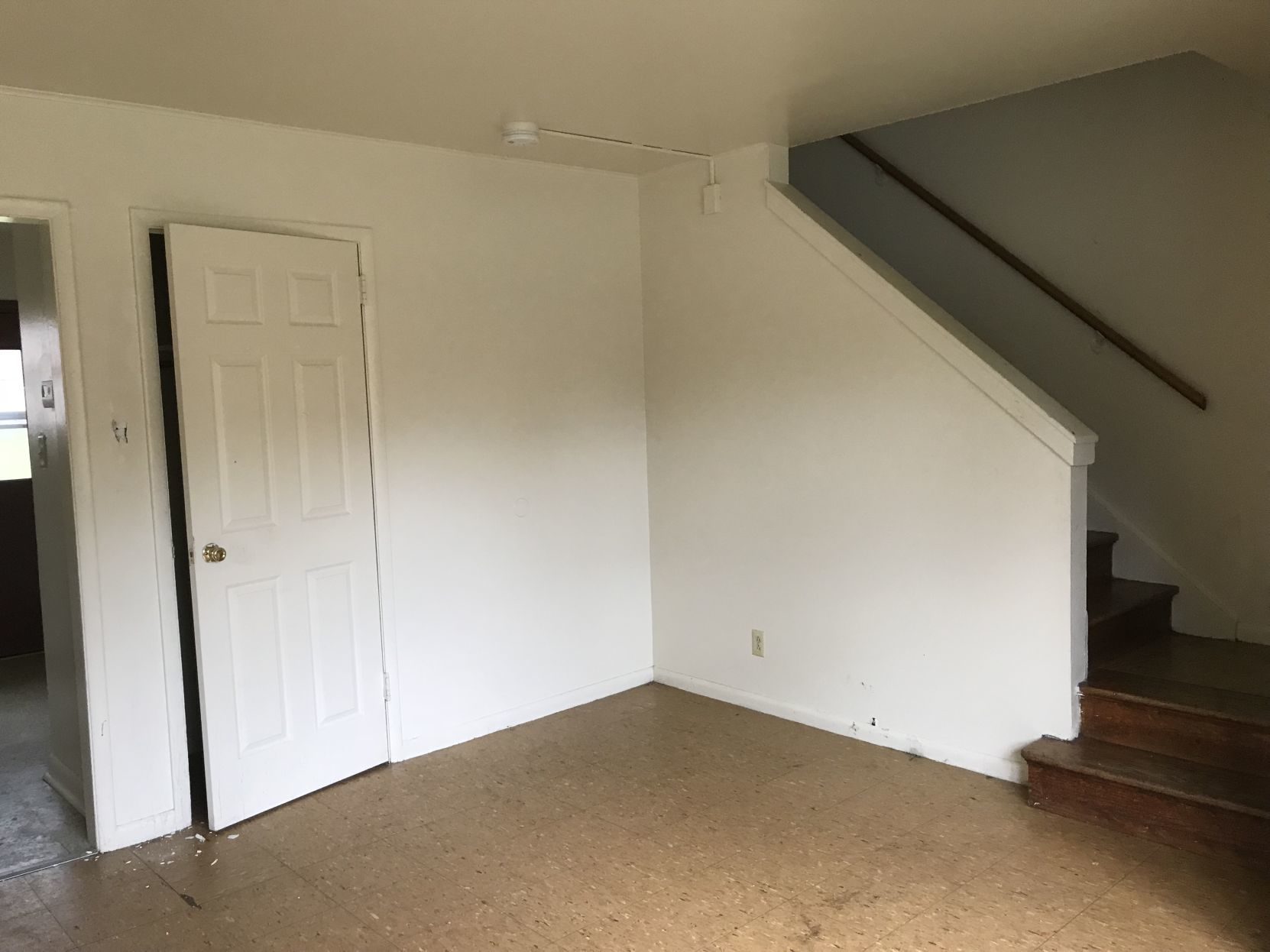 Melone Village living room, before